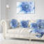 Coussin lombaire abstrait