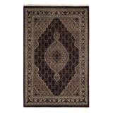 Canvello Traditional Fine Tabriz Hand-Knotted Rug - 4'1" X 6'2"