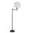 Alistar 60'' Black Swing Arm Floor Lamp