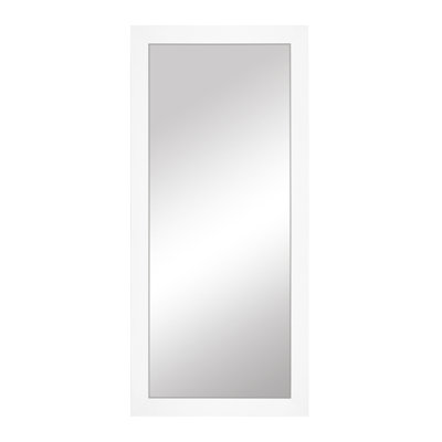 Penobscot Collection, Full Length Mirror, Ideal Dressing Room Mirror, True Reflections Glass, Wood Frame,  Lean Against Wall or Wall-Mounted