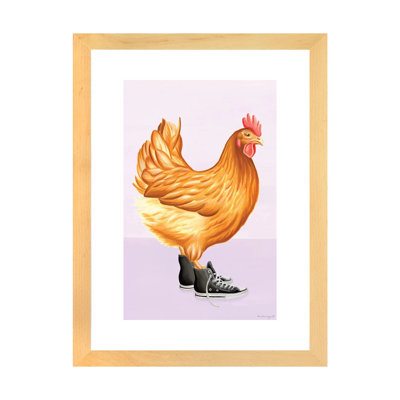 «Hen Converse» par Amélie Legault - reproduction d'art