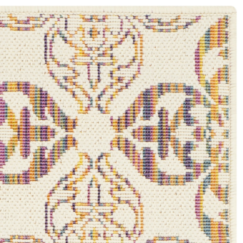 Havana Multicolor Geometric Synthetic Indoor/Outdoor Rug