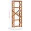 Ulloa 180cm H x 60cm W Solid Wood Etagere Bookcase