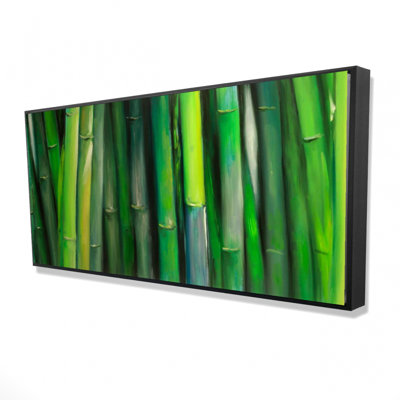 Bambou, reproduction sur toile