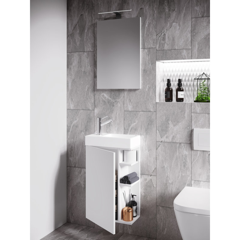Rayvonn Bathroom Furniture Suite, White