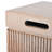 Outdoor Propane Tank Cover Table With Vertical Slats, MGO Propane Holder Hideaway For 20 Lb Gas Tank, Square Top Side Table With Handle Slots, Propane Not Included, Suitable For Patios-37843620