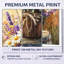 Wildflower Breeze Farmhouse Bouquet I - Jardin jaune, ensemble d'art mural en métal 2 impressions-130436249