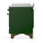 Majestic III Series 48 Inch Dual Fuel Range with 5 Sealed Burners, Griddle, Frenchtop in Emerald Green (Liquid Propane, Burnished Trim)-124828667-124828671-124828679