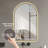 Arched LED Mirror for Bathroom with Time and Temperature Display, Anti - Fog, Dimmable Function and Three Color Temperatures, Perfect for Over Sink-1258332708