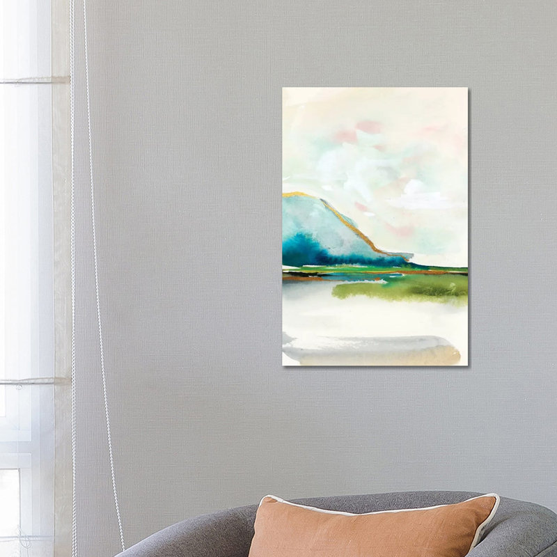 Abstract L by Joy Ting - Wrapped Canvas Gallery-Wrapped Canvas Giclée, 66.04 cm H x 45.72 cm W