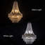 Lustre empire en cristal 6 lumières Emël-1719443883
