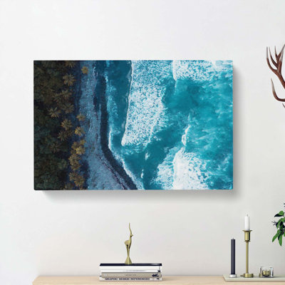 Turtle Beach In Dominica - Wrapped Canvas