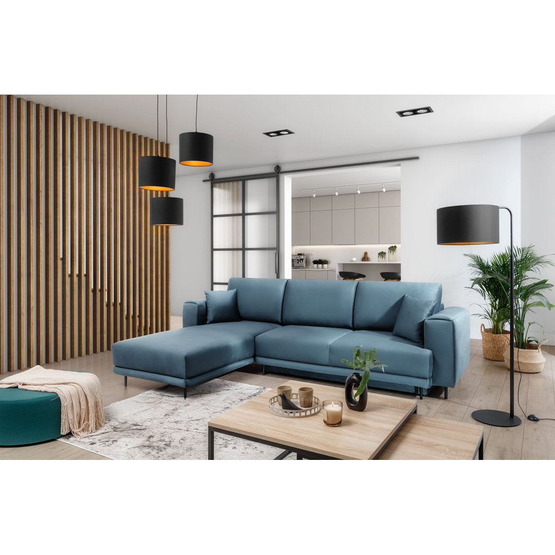 Ecksofa Aecca mit Bettfunktion