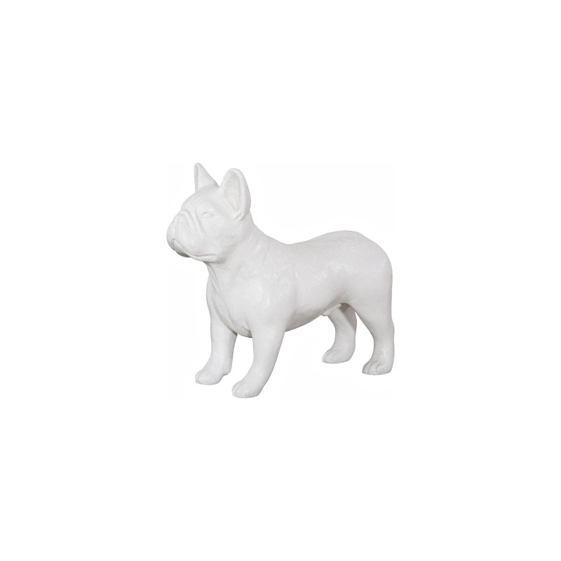 Animals French Bulldog, Gel Coat White