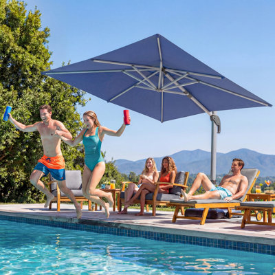 Gentle Chic Aluminum Cantilever Umbrella
