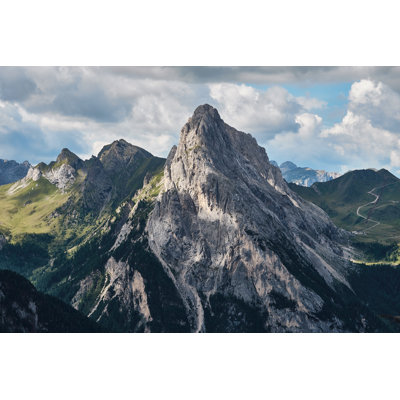 Rocky Mountain Peak by Jef Folkerts - Wrapped Canvas Print
