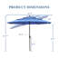 305cm Tilt Parasol-499635575