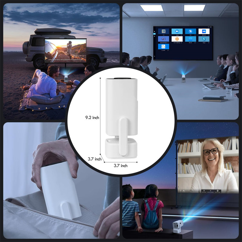 Luch Home Theatre Projector Portable Projector