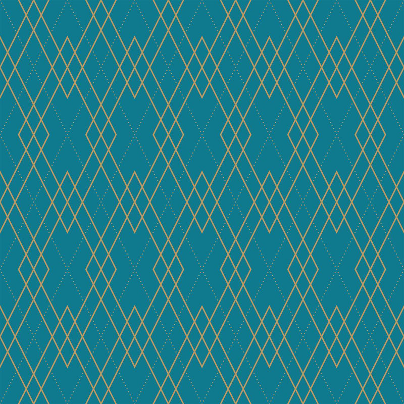 Carreau de papier peint adhésif Christyl Smooth, Bleu foncé, L 126 po x l 24 po