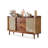 Mid-Century Modern Walnut Solid Wood Sideboard