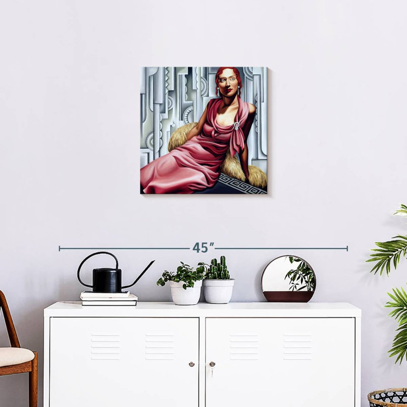 Leisha La Vie En Rose 2002, 20" H x 20" W