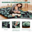 Rouleau de matelas à imprimé floral de style japonais-105503317