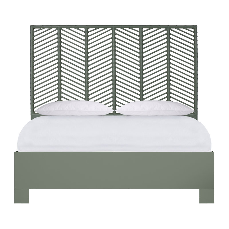 Liam Collection Bed, Full, Evergreen