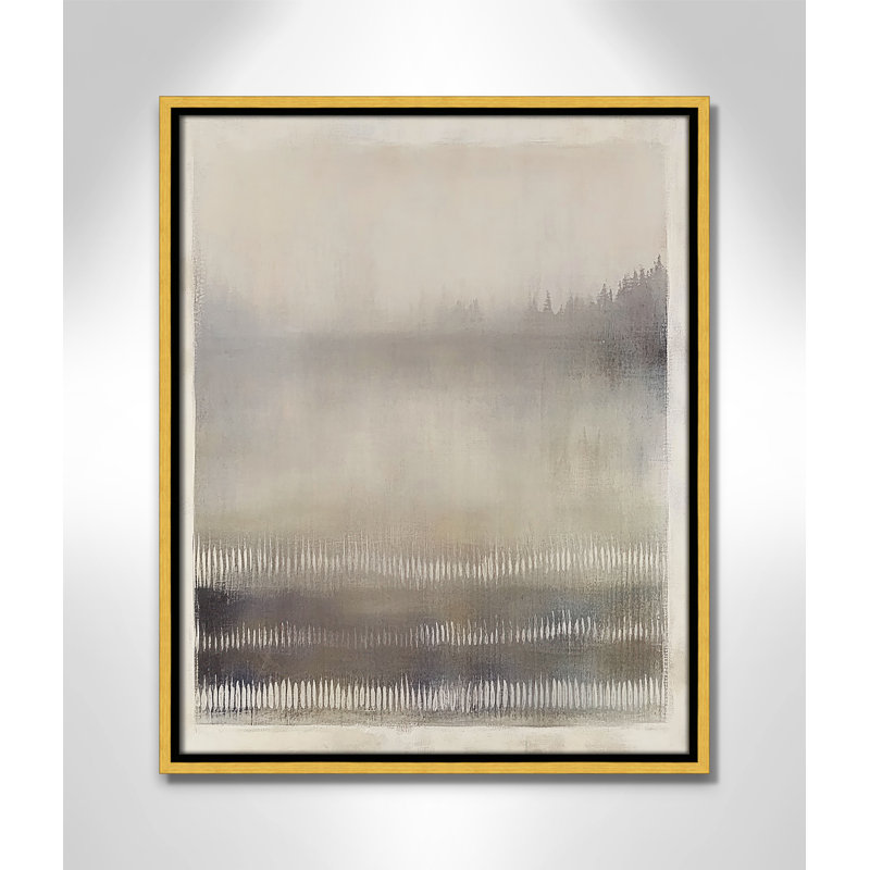 Équilibre équilibré III par Irena Orlov, H 21,5 po x l 17,5 po, Flotteur doré