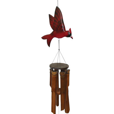Weather Resistant Bamboo Animals Wind Chime