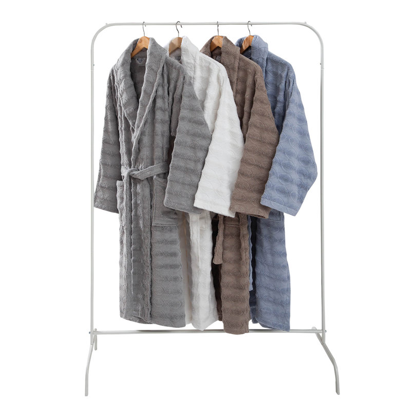 Peignoir 100% coton éponge, S, Brun