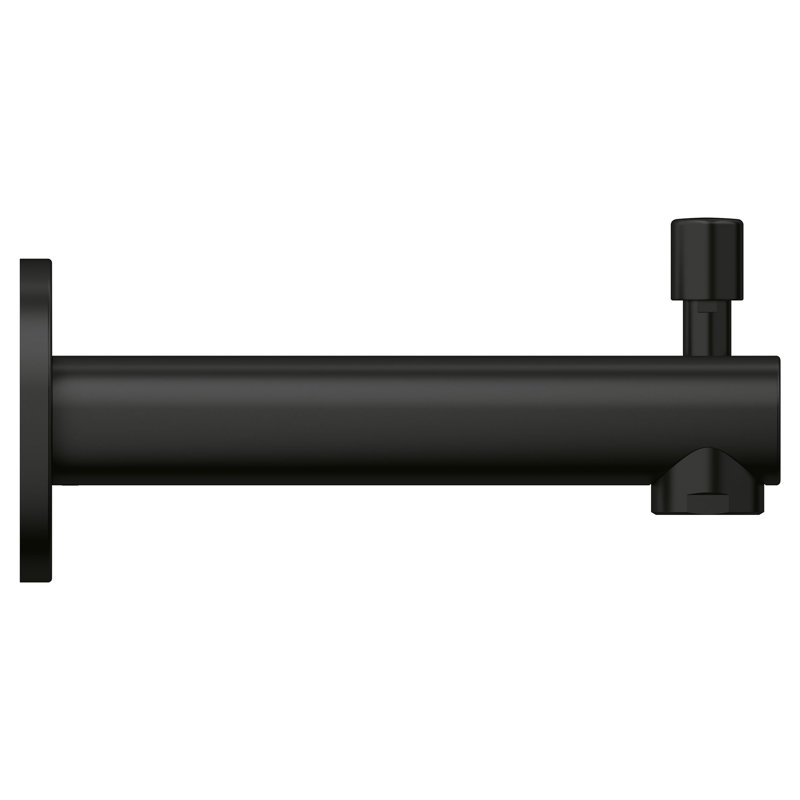 Concetto™ Single Handle Wall Mounted Tub Spout Trim with Diverter, Brushed Nickel Infinity