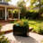 Metal Planters Box– Rectangular Large Planter for Outdoor Plants and Garden Use,Sleek Planter Box with Drainage Holes ,Vegetables and Flowers-438762093-438762007