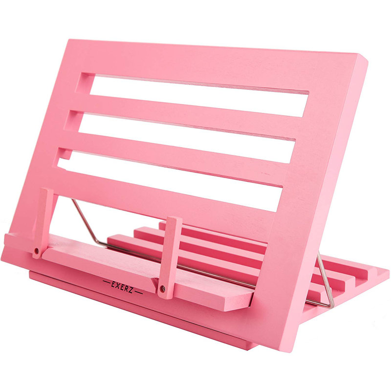 Support pour livres de bureau, Rose