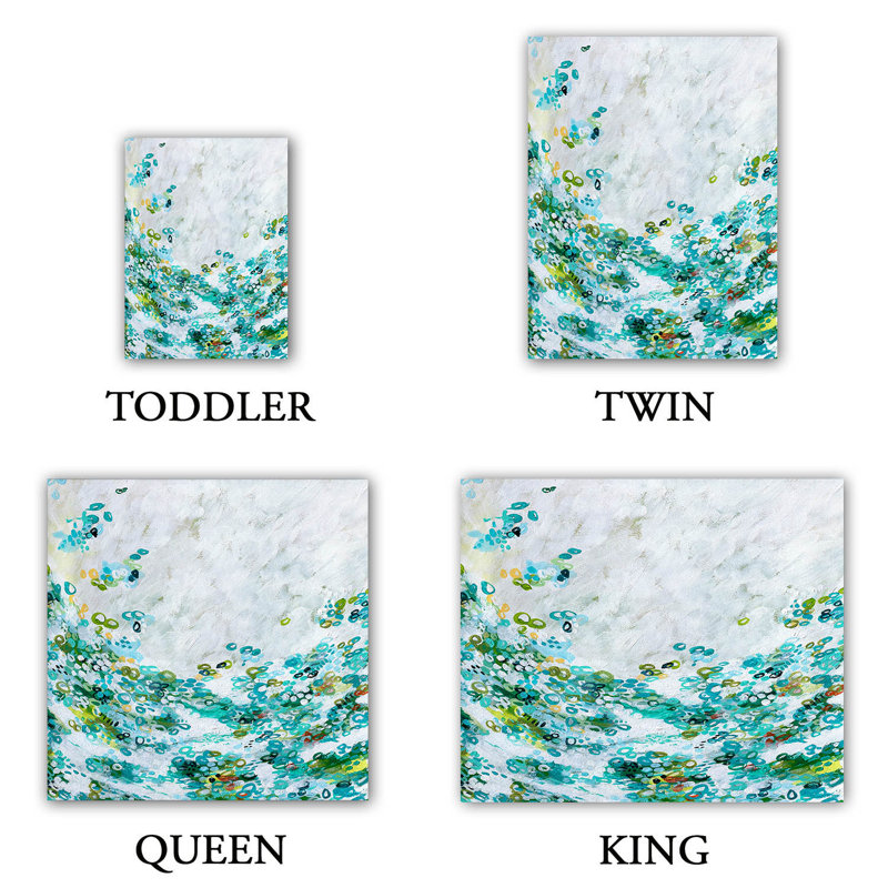 Ensemble de housse de couette pour lit simple DiaNoche, Housse de couette pour grand lit et 2 taies décor