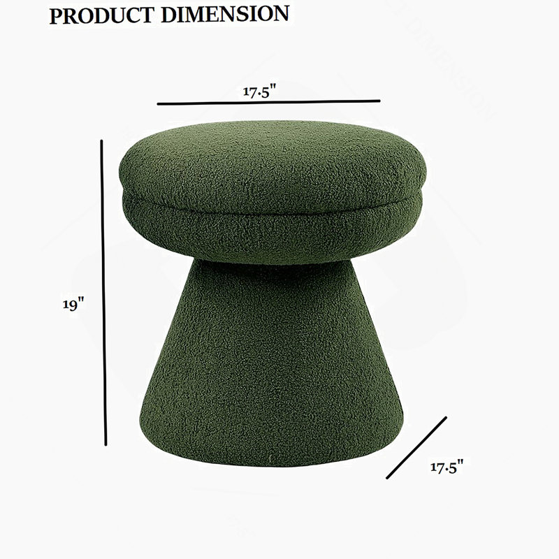 Finition verte contemporaine 1pc, Vert
