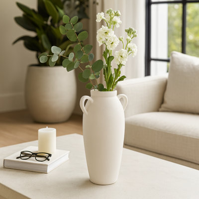 Textured Ceramic Table Vase