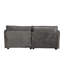 Canapé modulaire en tissu chenille avec poches latérales-96707531