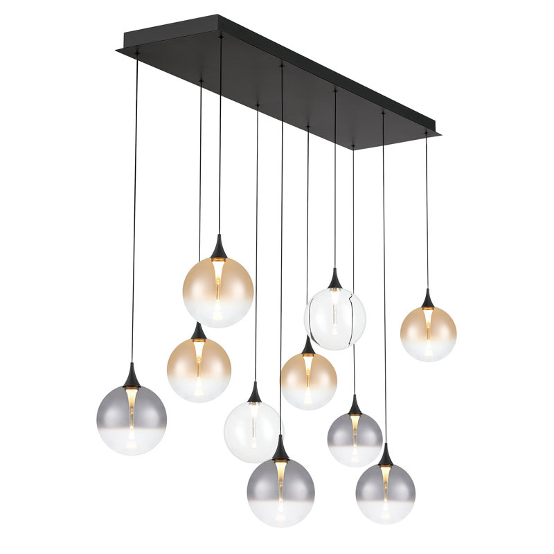 Lustre 47 "Iissa 10L, Mélange noir