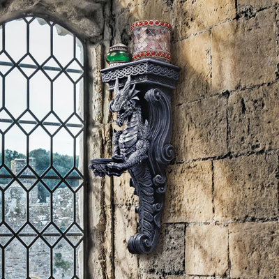 Sculpture murale Dragons of Darkmoor Castle