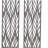 Grey Laser Cut Wood 2-piece Panel Wall Decor Set