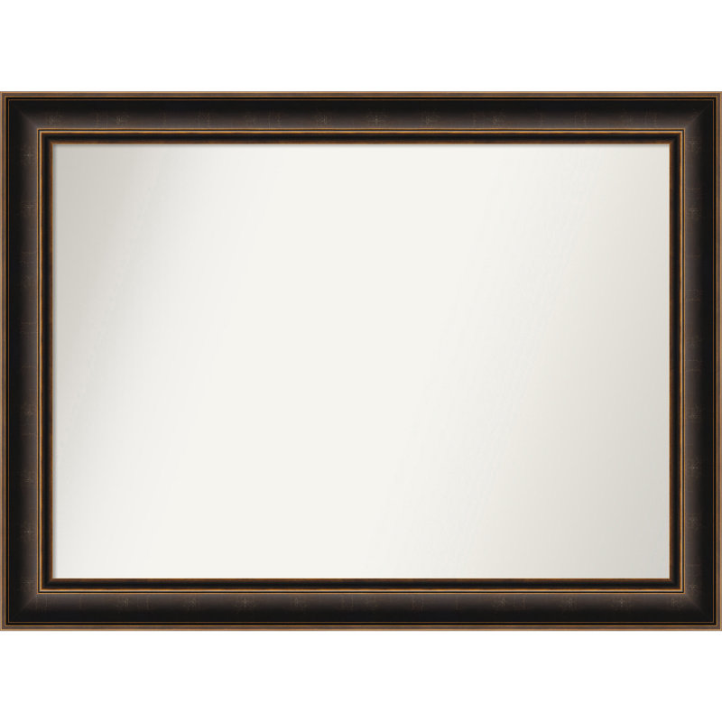 Earnst Solid Wood Wall Mirror, Rectangle, 27.75" x 33.75"