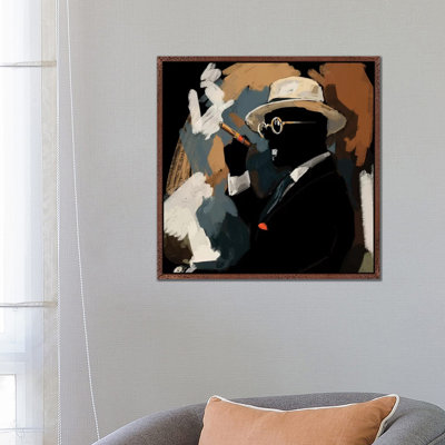 Cigar Lounge 1 Piece Painting on Canvas