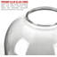 23 cm H Drum Glass Lamp Shade