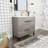 Jadarrion 36'' Single Bathroom Vanity with Ceramic Top