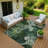 Machine Washable Indoor/Outdoor Layton ACN2239 Floral Rug-1580039819