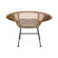 Accessoire de salon moderne, fauteuil d'appoint chic