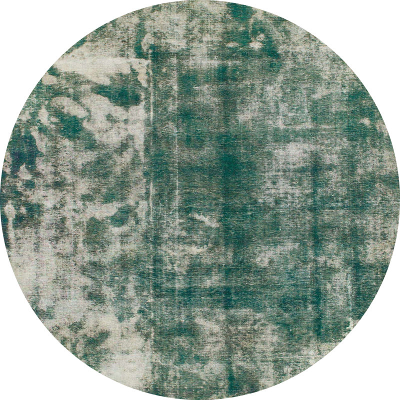 Tapis abstrait moderne 849, Rond 6 pi