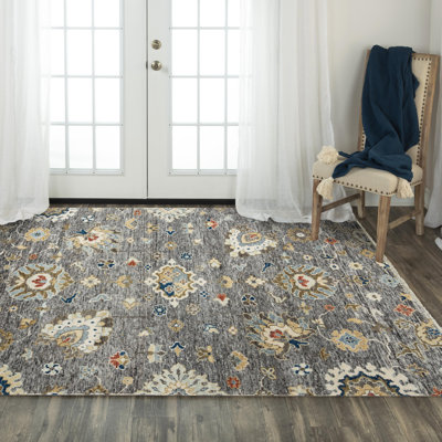 Tapis rectangulaire en laine Kule