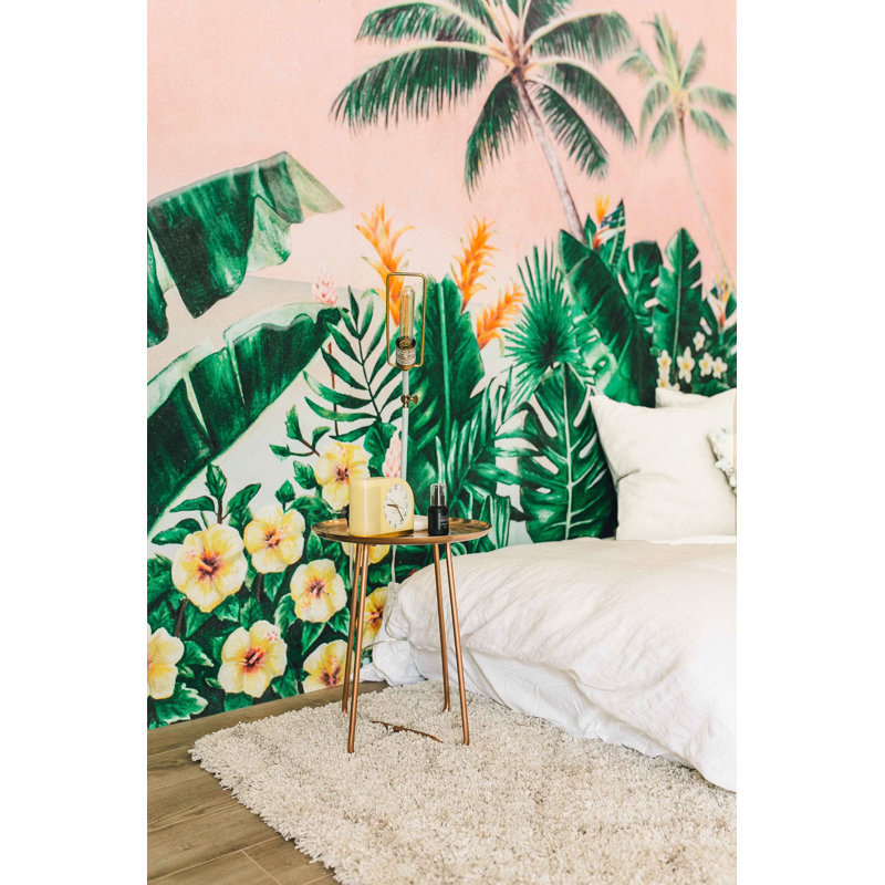 Floral Wallpaper by Melissa Cabrera, Non-Pasted