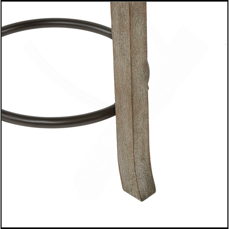Tabouret de comptoir pivotant